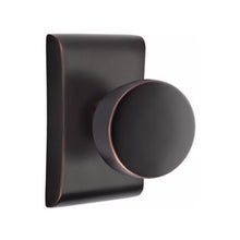 Load image into Gallery viewer, ARES OIL RUBBED BRONZE (US10B) HANDLESET DUMMY [4807] W/ 2-3/8&quot; BACKSET AND 1/4&quot; ROUND FACEPLATE AND STRIKEPLATE W/ INTERIOR KNOB
