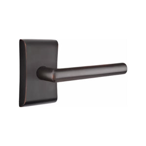STUTTGART (STU) PRIVACY (BED/BATH) LEVER WITH 2-3/8" BACKSET AND 1/4" ROUND FACEPLATE AND STRIKEPLATE