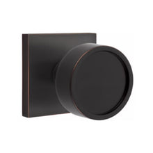 Load image into Gallery viewer, VERVE (VR) PASSAGE (HALL/CLOSET) KNOB WITH 2-3/8&quot; BACKSET AND 1/4&quot; ROUND FACEPLATE AND STRIKEPLATE
