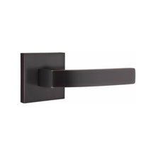 Load image into Gallery viewer, BRESLIN (BRL) PASSAGE (HALL/CLOSET) LEVER WITH 2-3/8&quot; BACKSET AND 1/4&quot; ROUND FACEPLATE AND STRIKEPLATE
