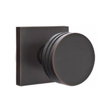 Load image into Gallery viewer, BADEN OIL RUBBED BRONZE (US10B) HANDLESET SINGLE-CYLINDER [4820] W/ 2-3/8&quot; BACKSET AND 1/4&quot; ROUND FACEPLATE AND STRIKEPLATE W/ INTERIOR KNOB
