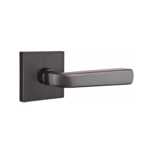 SION (SIO) PRIVACY (BED/BATH) LEVER WITH 2-3/8" BACKSET AND 1/4" ROUND FACEPLATE AND STRIKEPLATE