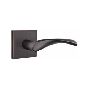 TRITON (TRT) PRIVACY (BED/BATH) LEVER WITH 2-3/8" BACKSET AND 1/4" ROUND FACEPLATE AND STRIKEPLATE