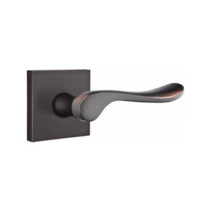 LUZERN (LU) PRIVACY (BED/BATH) LEVER WITH 2-3/8" BACKSET AND 1/4" ROUND FACEPLATE AND STRIKEPLATE