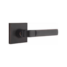Load image into Gallery viewer, ASTON (AST) PRIVACY (BED/BATH) LEVER WITH 2-3/8&quot; BACKSET AND 1/4&quot; ROUND FACEPLATE AND STRIKEPLATE
