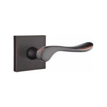 Load image into Gallery viewer, LUZERN (LU) PASSAGE (HALL/CLOSET) LEVER WITH 2-3/8&quot; BACKSET AND 1/4&quot; ROUND FACEPLATE AND STRIKEPLATE
