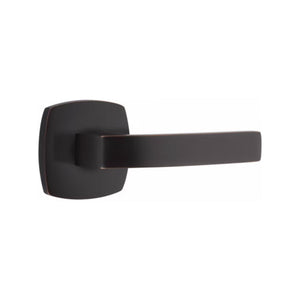 BRESLIN (BRL) PRIVACY (BED/BATH) LEVER WITH 2-3/8" BACKSET AND 1/4" ROUND FACEPLATE AND STRIKEPLATE