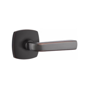 SION (SIO) PRIVACY (BED/BATH) LEVER WITH 2-3/8" BACKSET AND 1/4" ROUND FACEPLATE AND STRIKEPLATE