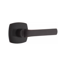 Load image into Gallery viewer, SPENCER (SPN) PRIVACY (BED/BATH) LEVER WITH 2-3/8&quot; BACKSET AND 1/4&quot; ROUND FACEPLATE AND STRIKEPLATE
