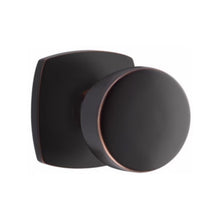 Load image into Gallery viewer, URBAN MODERN SECTIONAL OIL RUBBED BRONZE (US10B) HANDLESET SINGLE-CYLINDER [4715] W/ 2-3/8&quot; BACKSET AND 1/4&quot; ROUND FACEPLATE AND STRIKEPLATE W/ INTERIOR KNOB
