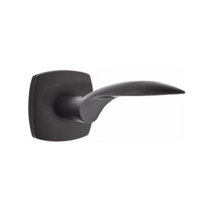 MERCURY (MC) PRIVACY (BED/BATH) LEVER WITH 2-3/8" BACKSET AND 1/4" ROUND FACEPLATE AND STRIKEPLATE