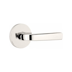 SION (SIO) PRIVACY (BED/BATH) LEVER WITH 2-3/8" BACKSET AND 1/4" ROUND FACEPLATE AND STRIKEPLATE