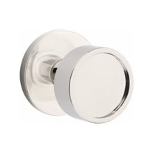 Load image into Gallery viewer, VERVE (VR) PRIVACY (BED/BATH) KNOB WITH 2-3/8&quot; BACKSET AND 1/4&quot; ROUND FACEPLATE AND STRIKEPLATE
