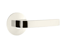 Load image into Gallery viewer, BRESLIN (BRL) PRIVACY (BED/BATH) LEVER WITH 2-3/8&quot; BACKSET AND 1/4&quot; ROUND FACEPLATE AND STRIKEPLATE
