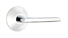Load image into Gallery viewer, HELIOS (HLO) PASSAGE (HALL/CLOSET) LEVER WITH 2-3/8&quot; BACKSET AND 1/4&quot; ROUND FACEPLATE AND STRIKEPLATE
