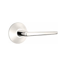 Load image into Gallery viewer, HERMES (HER) PRIVACY (BED/BATH) LEVER WITH 2-3/8&quot; BACKSET AND 1/4&quot; ROUND FACEPLATE AND STRIKEPLATE
