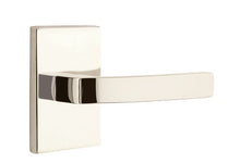 Load image into Gallery viewer, BRESLIN (BRL) PASSAGE (HALL/CLOSET) LEVER WITH 2-3/8&quot; BACKSET AND 1/4&quot; ROUND FACEPLATE AND STRIKEPLATE
