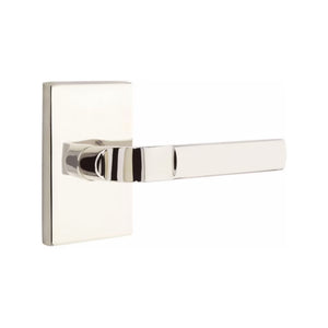 ASTON (AST) PASSAGE (HALL/CLOSET) LEVER WITH 2-3/8" BACKSET AND 1/4" ROUND FACEPLATE AND STRIKEPLATE