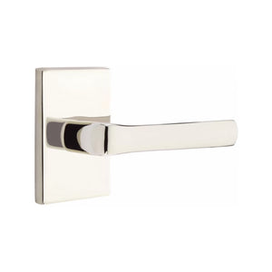 SPENCER (SPN) PRIVACY (BED/BATH) LEVER WITH 2-3/8" BACKSET AND 1/4" ROUND FACEPLATE AND STRIKEPLATE