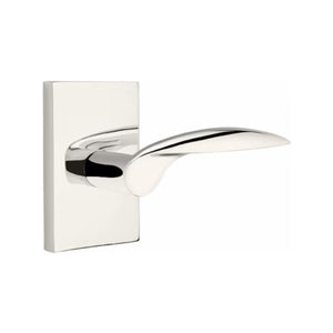 MERCURY (MC) PRIVACY (BED/BATH) LEVER WITH 2-3/8" BACKSET AND 1/4" ROUND FACEPLATE AND STRIKEPLATE