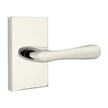 Load image into Gallery viewer, BASEL (BA) PRIVACY (BED/BATH) LEVER WITH 2-3/8&quot; BACKSET AND 1/4&quot; ROUND FACEPLATE AND STRIKEPLATE
