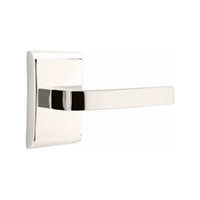 Load image into Gallery viewer, BRESLIN (BRL) PASSAGE (HALL/CLOSET) LEVER WITH 2-3/8&quot; BACKSET AND 1/4&quot; ROUND FACEPLATE AND STRIKEPLATE
