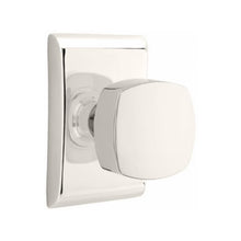 Load image into Gallery viewer, ARES POLISHED NICKEL (US14) HANDLESET SINGLE-CYLINDER [4817] W/ 2-3/8&quot; BACKSET AND 1/4&quot; ROUND FACEPLATE AND STRIKEPLATE W/ INTERIOR KNOB
