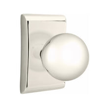 Load image into Gallery viewer, ORB (OR) PASSAGE (HALL/CLOSET) KNOB WITH 2-3/8&quot; BACKSET AND 1/4&quot; ROUND FACEPLATE AND STRIKEPLATE
