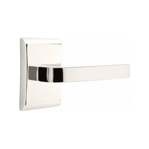 BRESLIN (BRL) PRIVACY (BED/BATH) LEVER WITH 2-3/8" BACKSET AND 1/4" ROUND FACEPLATE AND STRIKEPLATE
