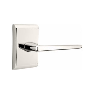 HERMES (HER) PRIVACY (BED/BATH) LEVER WITH 2-3/8" BACKSET AND 1/4" ROUND FACEPLATE AND STRIKEPLATE