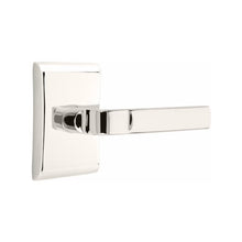 Load image into Gallery viewer, ASTON (AST) PASSAGE (HALL/CLOSET) LEVER WITH 2-3/8&quot; BACKSET AND 1/4&quot; ROUND FACEPLATE AND STRIKEPLATE
