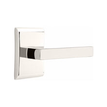 Load image into Gallery viewer, ARES POLISHED NICKEL (US14) HANDLESET DUMMY [4807] W/ 2-3/8&quot; BACKSET AND 1/4&quot; ROUND FACEPLATE AND STRIKEPLATE W/ INTERIOR LEVER
