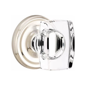 WINDSOR GLASS (WS) DUMMY (PAIR) KNOB WITH TRADITIONAL ROSETTE