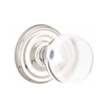 Load image into Gallery viewer, BRISTOL GLASS (BL) DUMMY (PAIR) KNOB WITH TRADITIONAL ROSETTE
