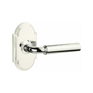 MANNING (MNG) PASSAGE (HALL/CLOSET) LEVER WITH 2-3/8" BACKSET AND 1/4" ROUND FACEPLATE AND STRIKEPLATE