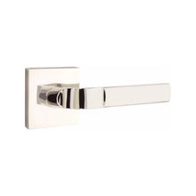 Load image into Gallery viewer, ASTON (AST) PASSAGE (HALL/CLOSET) LEVER WITH 2-3/8&quot; BACKSET AND 1/4&quot; ROUND FACEPLATE AND STRIKEPLATE
