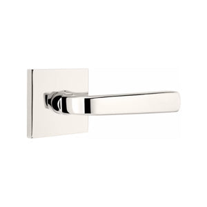 SION (SIO) PRIVACY (BED/BATH) LEVER WITH 2-3/8" BACKSET AND 1/4" ROUND FACEPLATE AND STRIKEPLATE
