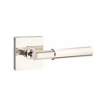 Load image into Gallery viewer, MYLES (MYL) PASSAGE (HALL/CLOSET) LEVER WITH 2-3/8&quot; BACKSET AND 1/4&quot; ROUND FACEPLATE AND STRIKEPLATE
