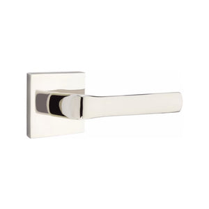 SPENCER (SPN) PRIVACY (BED/BATH) LEVER WITH 2-3/8" BACKSET AND 1/4" ROUND FACEPLATE AND STRIKEPLATE