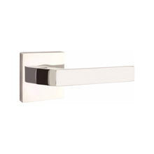 Load image into Gallery viewer, DUMONT (DT) PASSAGE (HALL/CLOSET) LEVER WITH 2-3/8&quot; BACKSET AND 1/4&quot; ROUND FACEPLATE AND STRIKEPLATE
