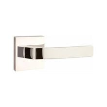 Load image into Gallery viewer, BRESLIN (BRL) PASSAGE (HALL/CLOSET) LEVER WITH 2-3/8&quot; BACKSET AND 1/4&quot; ROUND FACEPLATE AND STRIKEPLATE
