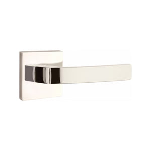 BRESLIN (BRL) PASSAGE (HALL/CLOSET) LEVER WITH 2-3/8" BACKSET AND 1/4" ROUND FACEPLATE AND STRIKEPLATE