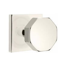 Load image into Gallery viewer, OCTAGON (OCT) PASSAGE (HALL/CLOSET) KNOB WITH 2-3/8&quot; BACKSET AND 1/4&quot; ROUND FACEPLATE AND STRIKEPLATE
