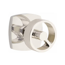 Load image into Gallery viewer, URBAN MODERN SECTIONAL POLISHED NICKEL (US14) HANDLESET SINGLE-CYLINDER [4715] W/ 2-3/8&quot; BACKSET AND 1/4&quot; ROUND FACEPLATE AND STRIKEPLATE W/ INTERIOR KNOB
