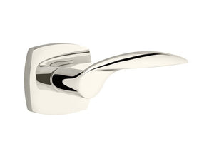 MERCURY (MC) PRIVACY (BED/BATH) LEVER WITH 2-3/8" BACKSET AND 1/4" ROUND FACEPLATE AND STRIKEPLATE