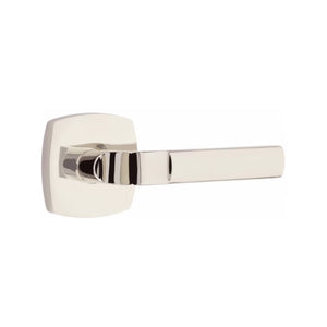 ASTON (AST) PRIVACY (BED/BATH) LEVER WITH 2-3/8" BACKSET AND 1/4" ROUND FACEPLATE AND STRIKEPLATE