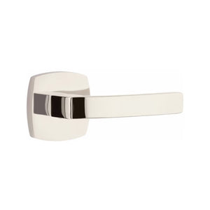 BRESLIN (BRL) PASSAGE (HALL/CLOSET) LEVER WITH 2-3/8" BACKSET AND 1/4" ROUND FACEPLATE AND STRIKEPLATE