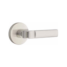 Load image into Gallery viewer, ASTON (AST) PRIVACY (BED/BATH) LEVER WITH 2-3/8&quot; BACKSET AND 1/4&quot; ROUND FACEPLATE AND STRIKEPLATE
