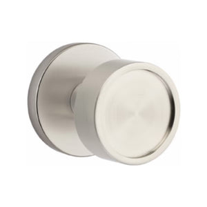 VERVE (VR) PRIVACY (BED/BATH) KNOB WITH 2-3/8" BACKSET AND 1/4" ROUND FACEPLATE AND STRIKEPLATE
