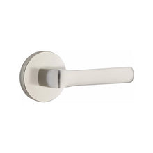 Load image into Gallery viewer, SPENCER (SPN) PASSAGE (HALL/CLOSET) LEVER WITH 2-3/8&quot; BACKSET AND 1/4&quot; ROUND FACEPLATE AND STRIKEPLATE
